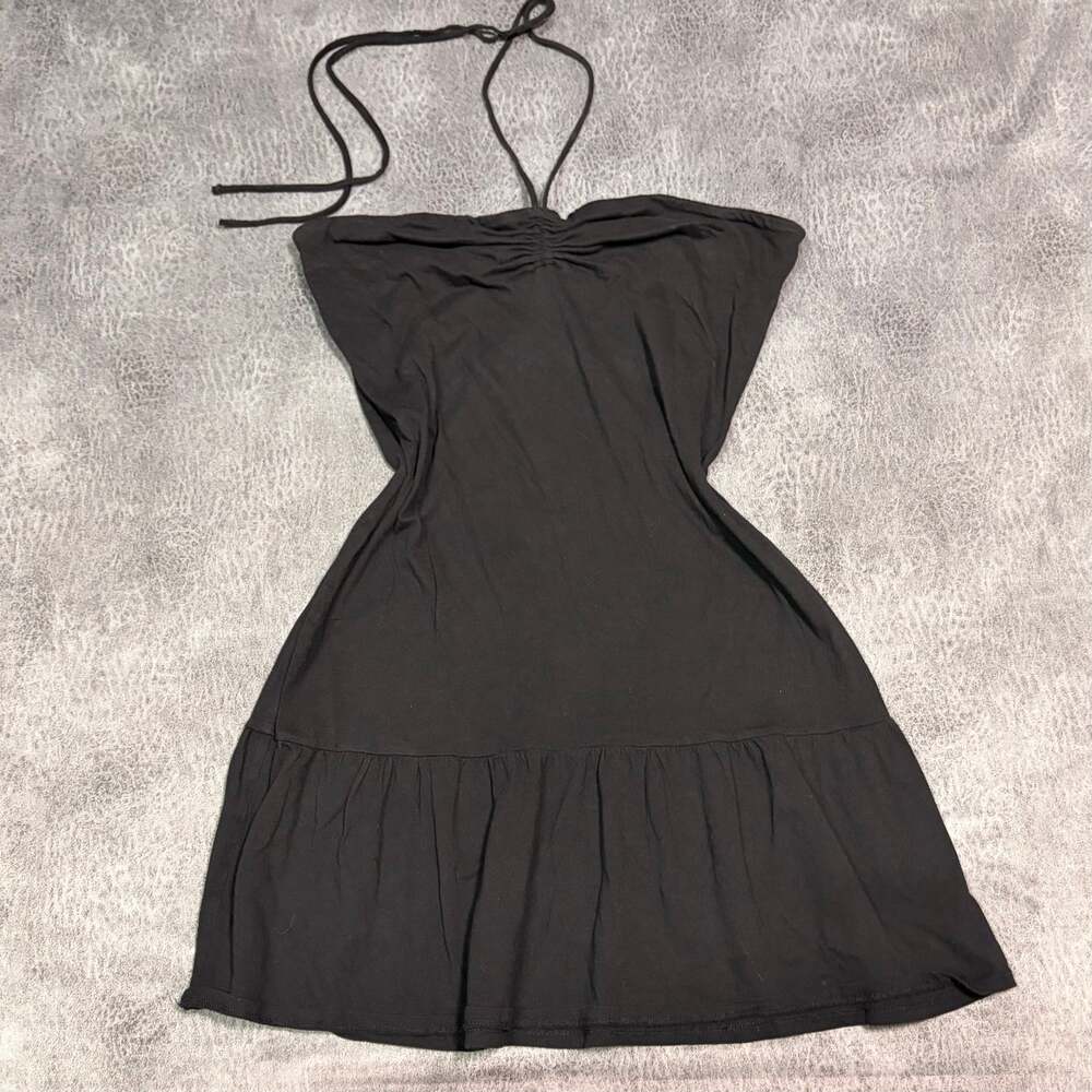 Black Mossimo Halter Mini Dress